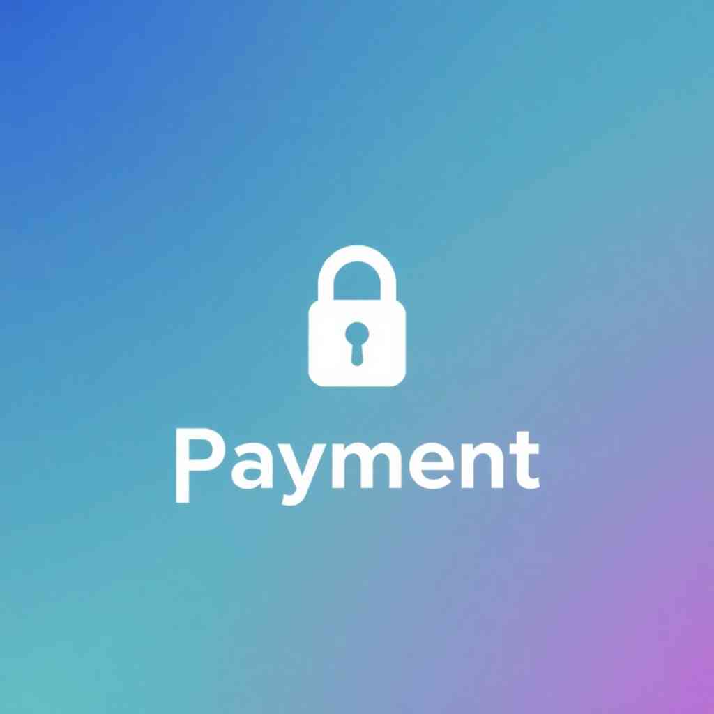 A stylized image of a secure lock icon combined with a payment gateway logo, symbolizing the security and ease of use of our payment platform. The overall style should be simple and clean, focusing on the security and reliability of our payment gateway. The background should be a simple gradient, emphasizing the key elements in the image. The colors should be calming, and the style should be professional and reassuring. The image should use modern graphic elements.